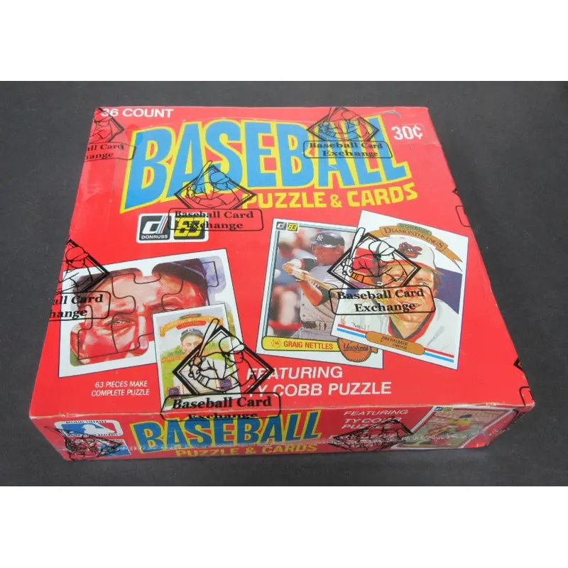 1983 Donruss Baseball Unopened Wax Box