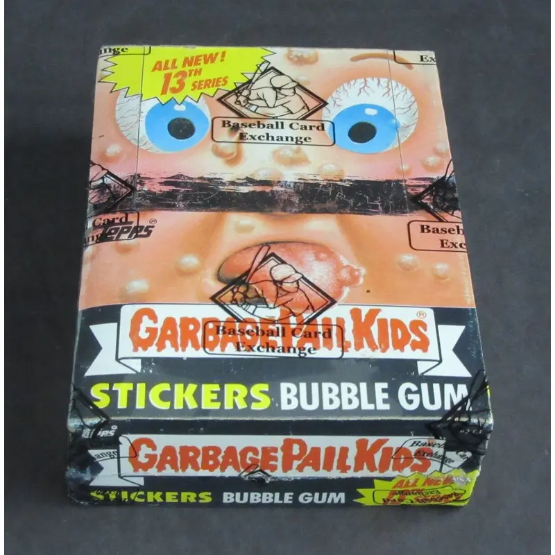 1988 Topps Garbage Pail Kids Series 13 Unopened Wax Box (w/ price) (X-Out) (BBCE)