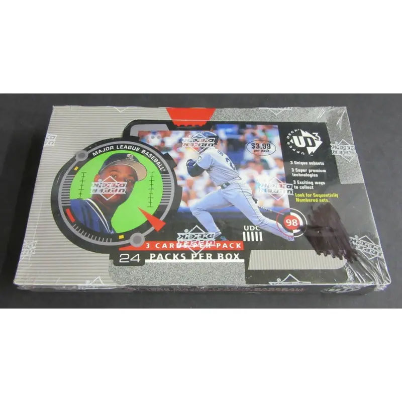 1998 Upper Deck UD3 Baseball Box (Retail)
