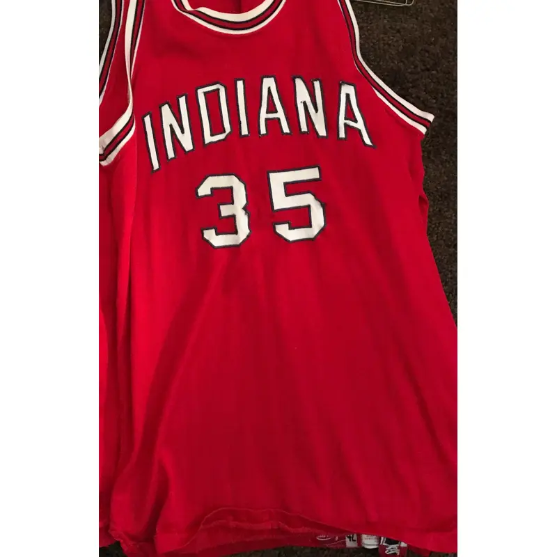 1966-67 Bill Stenberg Indiana University Game Used Basketball Jersey #35