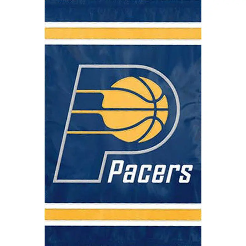 Indiana Pacers Official NBA Premium Applique Team Banner Flag - Party Animal