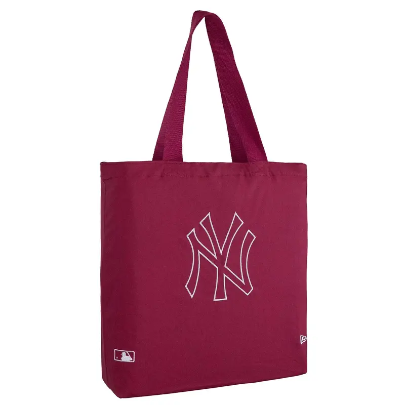New York Yankees MLB Light Dark Red Tote Bag