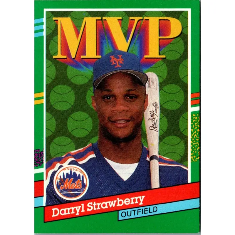 1991 Donruss Darryl Strawberry #408