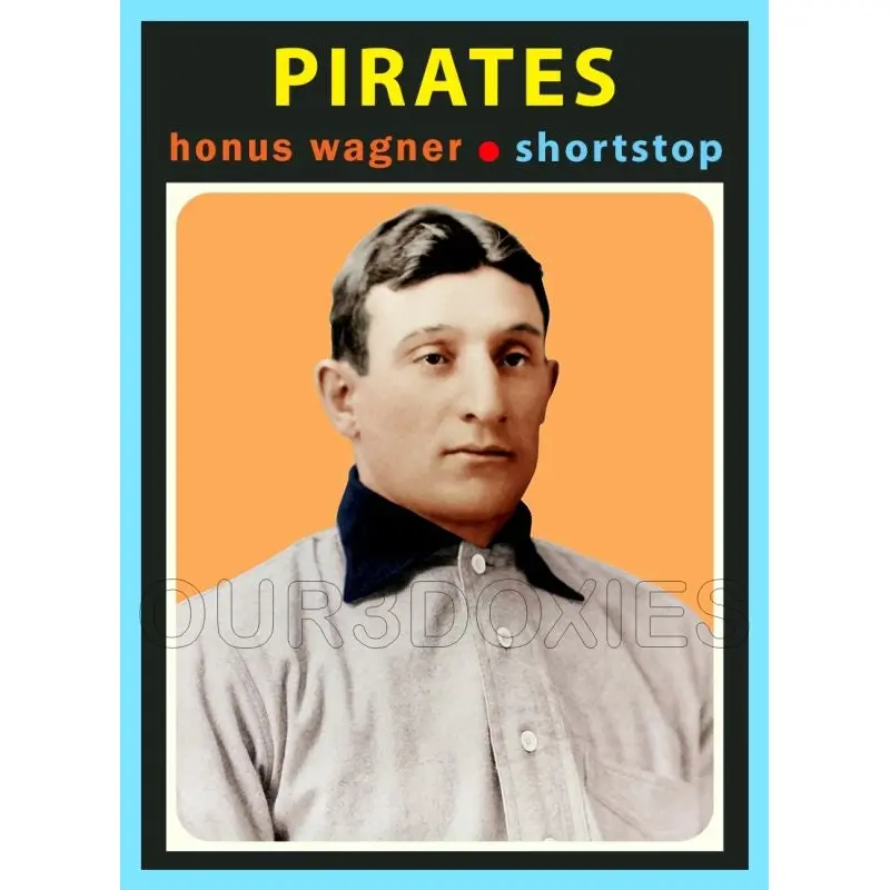 Honus Wagner 1971 Topps Custom Card - 4614