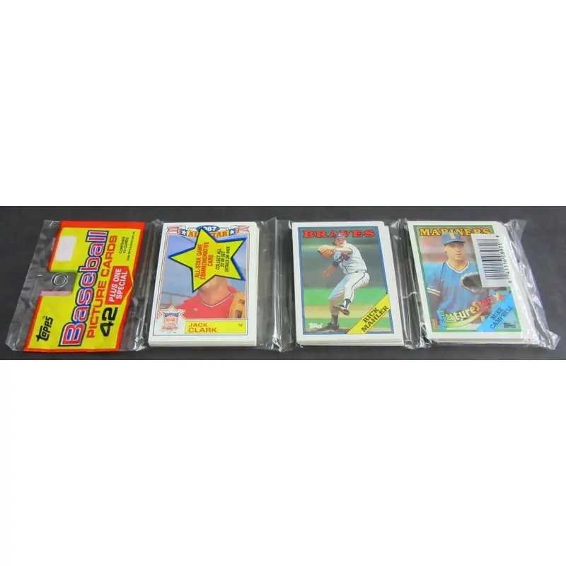1988 Topps Baseball Unopened Rack Pack (Authenticate)