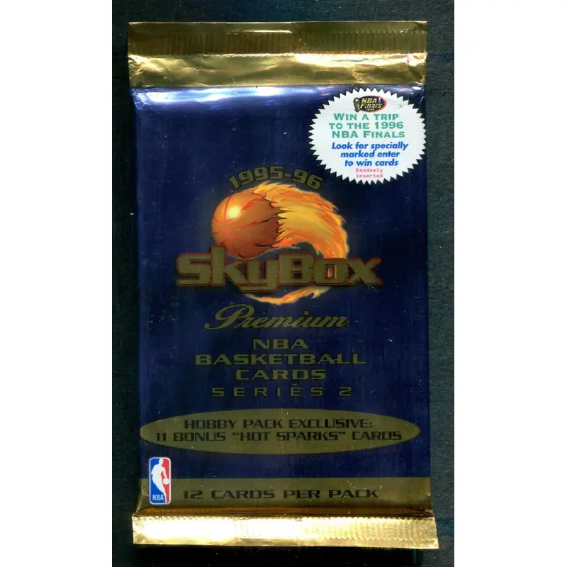 1995/96 Skybox Basketball Unopened Series 2 Pack (Hobby)