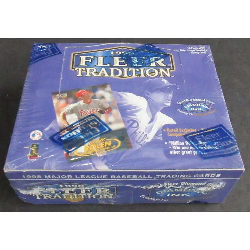 1998 Fleer Tradition Baseball Unopened Box (Retail) (18/10)