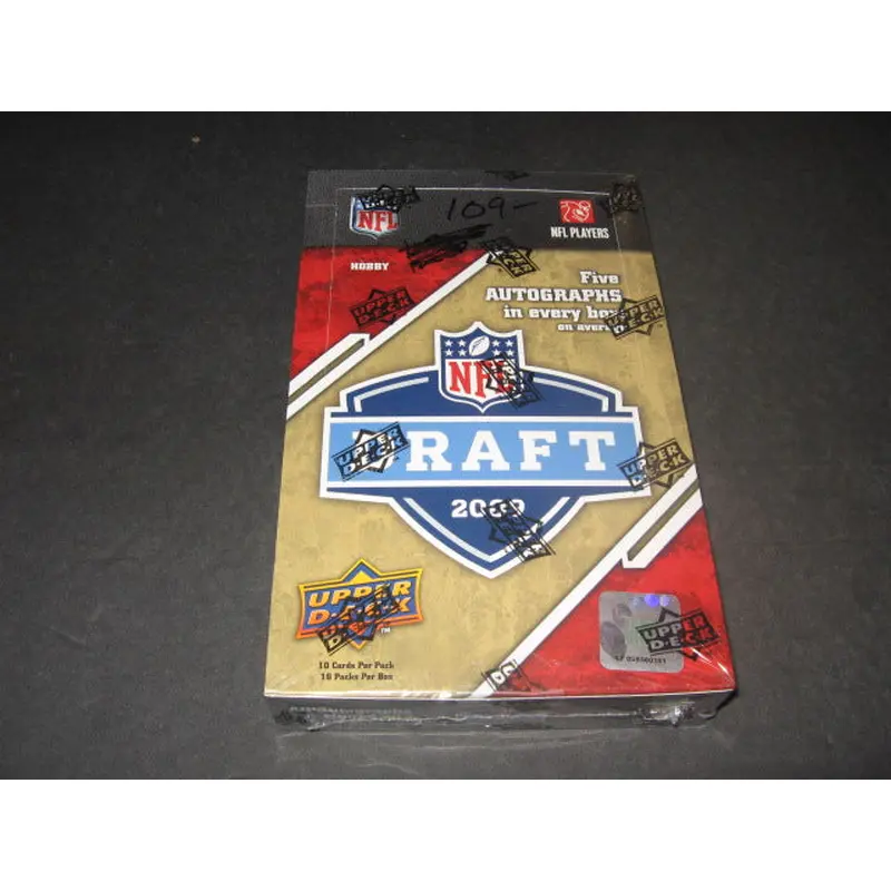 2009 Upper Deck Draft Edition Football  Box (Hobby) (16/10)