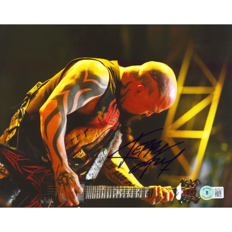 Kerry King Slayer Authentic Signed 8x10 Photo Autographed BAS #BG79212