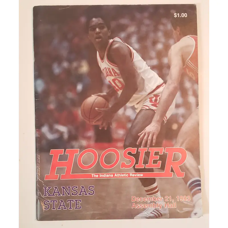1983 Indiana University vs. Kansas State Basketball Program