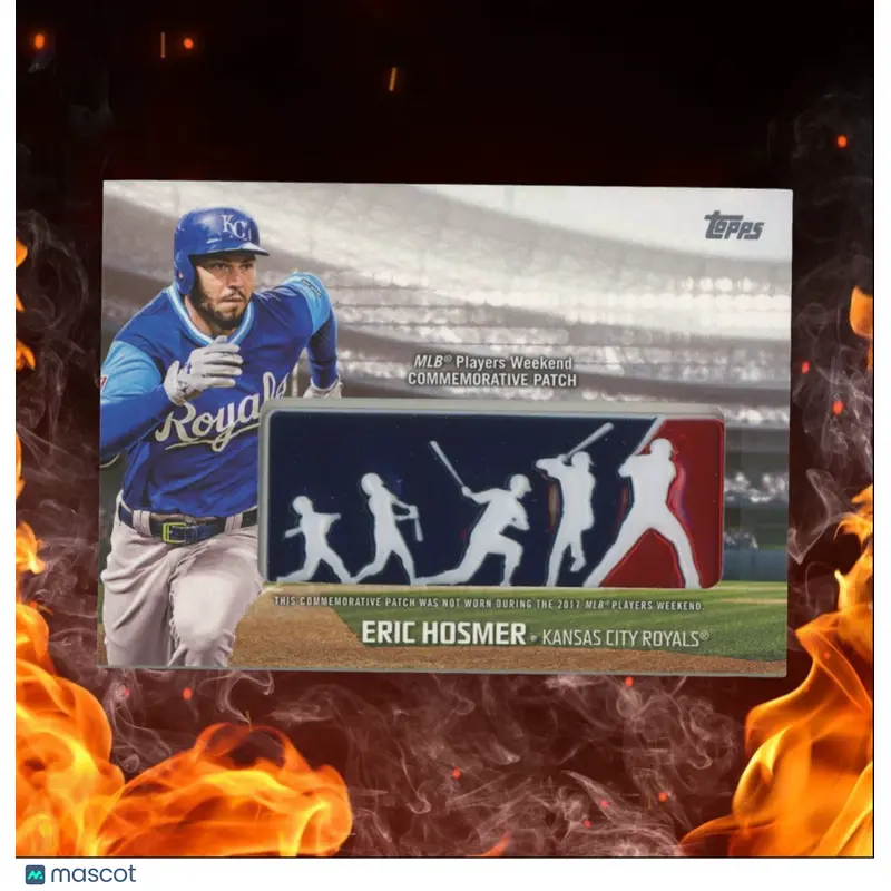 2018 Topps Eric Hosmer Players Weekend Logo Patch #86A