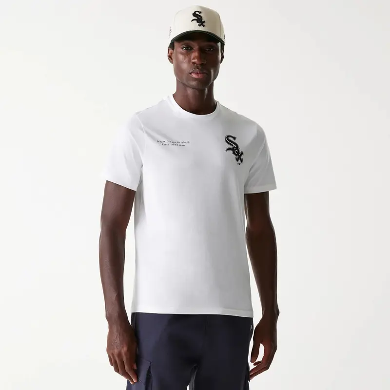 Chicago White Sox MLB Arch Graphic White T-Shirt