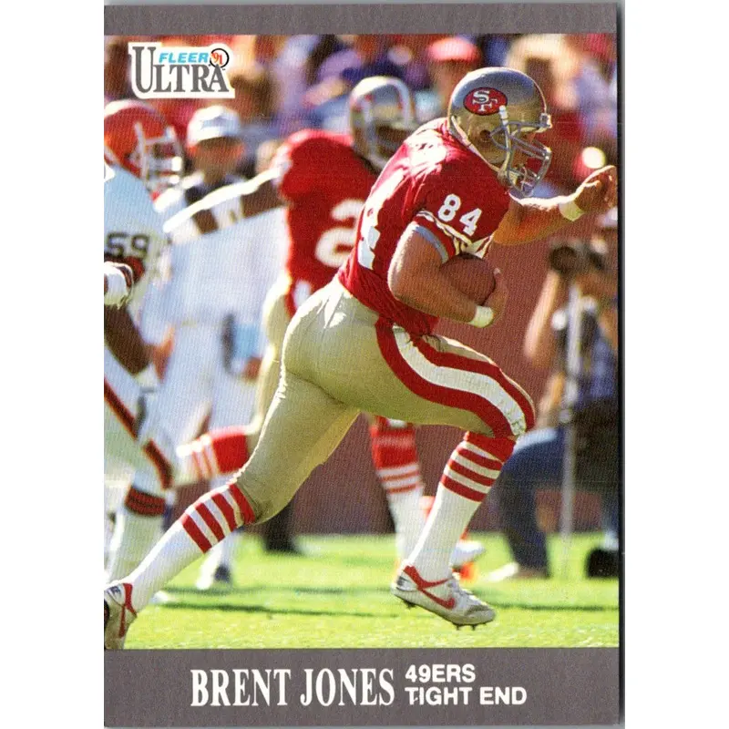 1991 Ultra Brent Jones #250