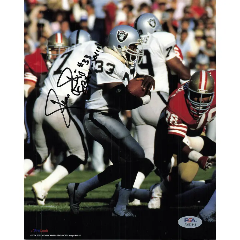 Kenny King signed 8x10 photo PSA/DNA Oakland Raiders Autographed