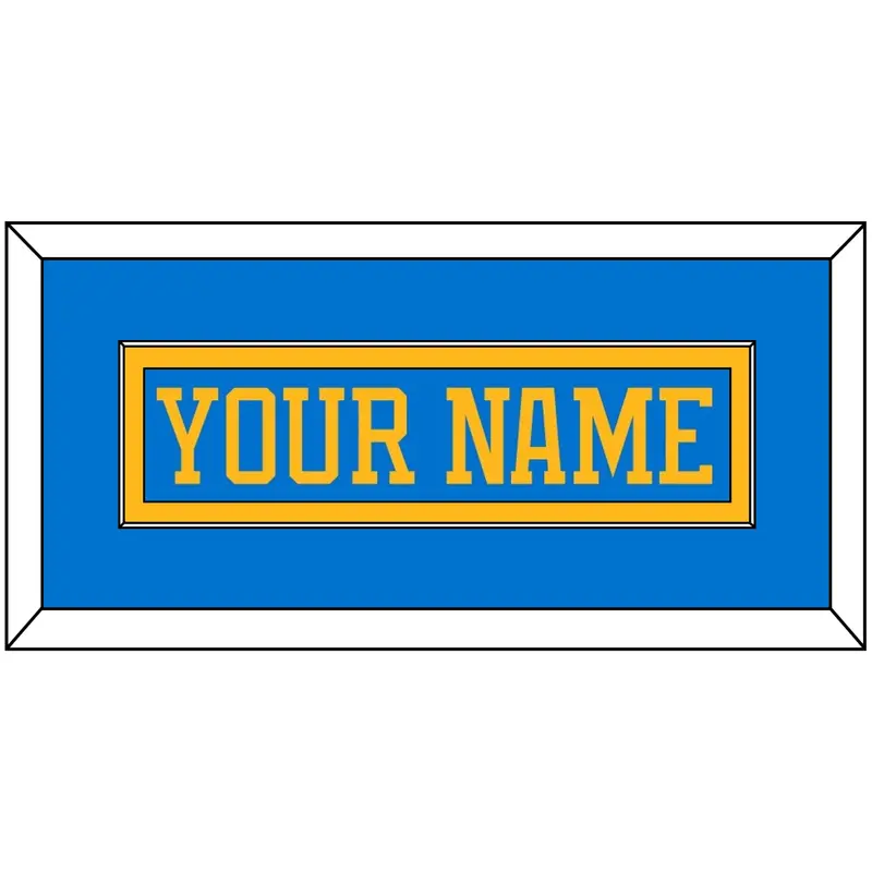 St. Louis Nameplate - Alternate Blue - Single Mat 2
