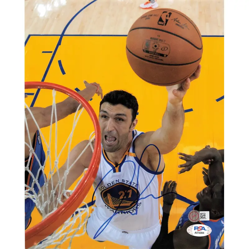 Zaza Pachulia signed 8x10 photo PSA/DNA Autographed Golden Sate Warriors