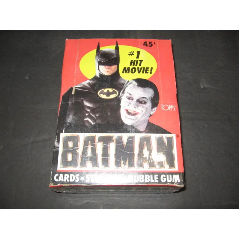 1989 Topps Batman Series 1 Unopened Wax Box (Authenticate)