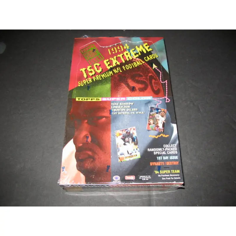 1994 Topps Stadium Club Football Series 1 Box