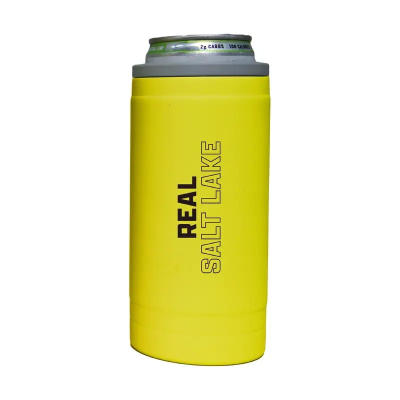 Real Salt Lake 12oz Cru Stacked Soft Touch Slim Coolie