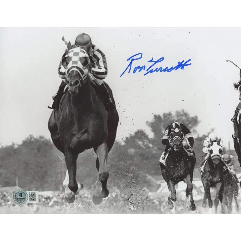 Ron Turcotte Authentic Signed 8x10 Photo Autographed BAS #BN73208