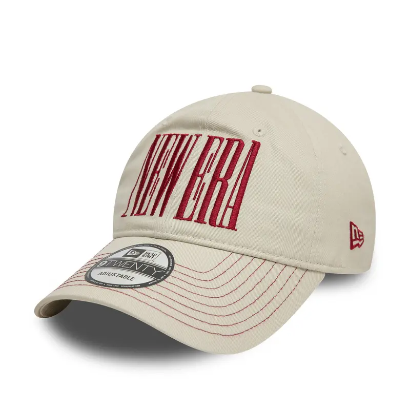 New Era - 9TWENTY - NE Wordmark - Stone