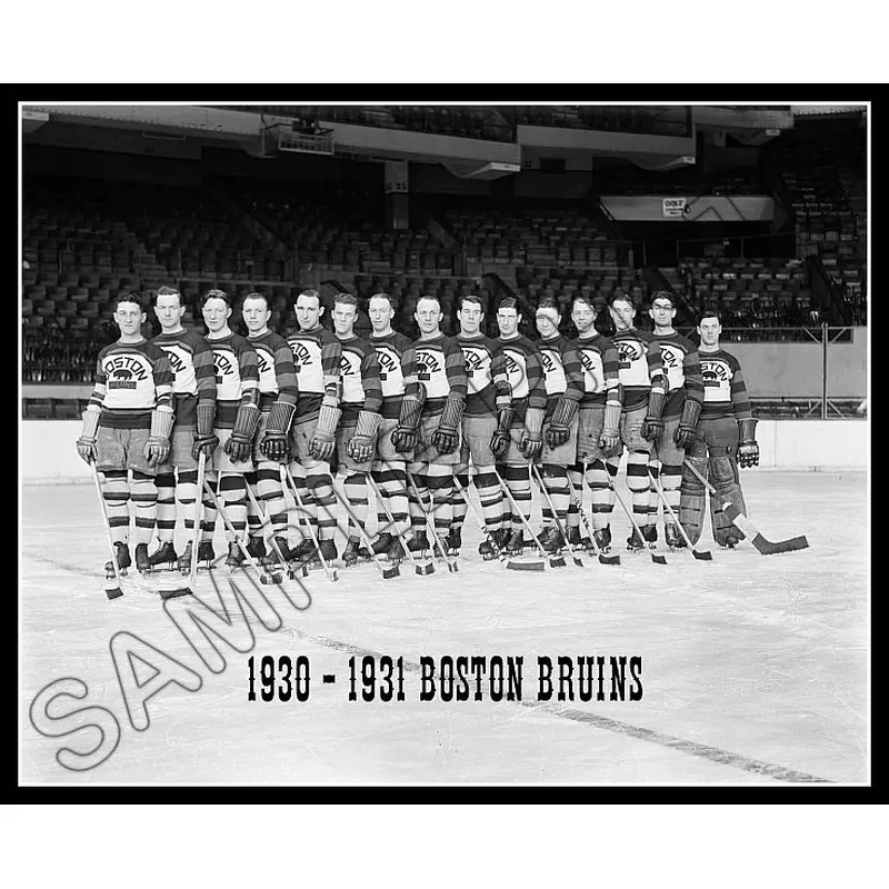 1930-1931 Boston Bruins 8X10 Photo - 3070
