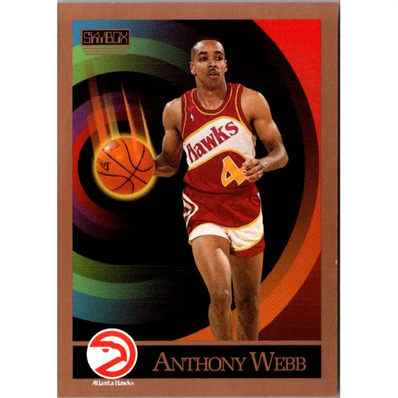 1990 SkyBox Anthony Webb #10