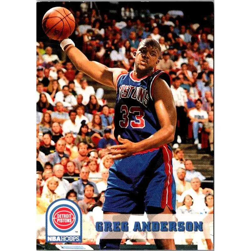 1993 Hoops Greg Anderson #330