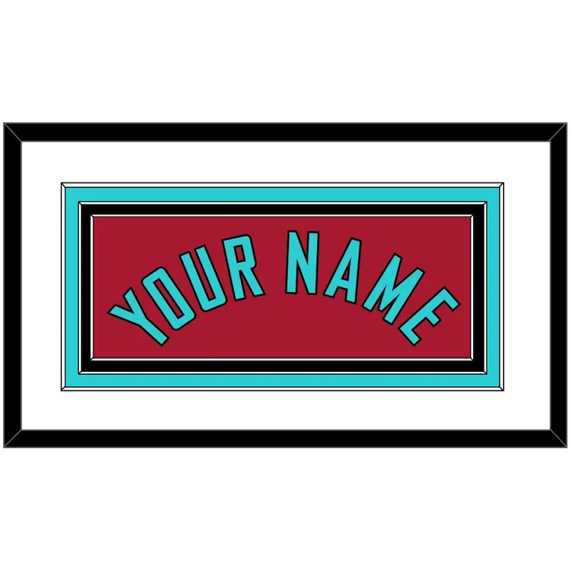 Arizona Name - Alternate Red - Triple Mat 1