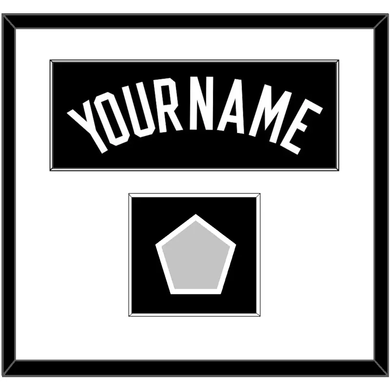 Boston Name & Champions Patch - Black Statement - Single Mat 1