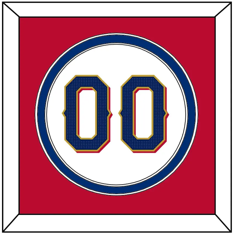 Texas Number - Home White - Double Mat 4