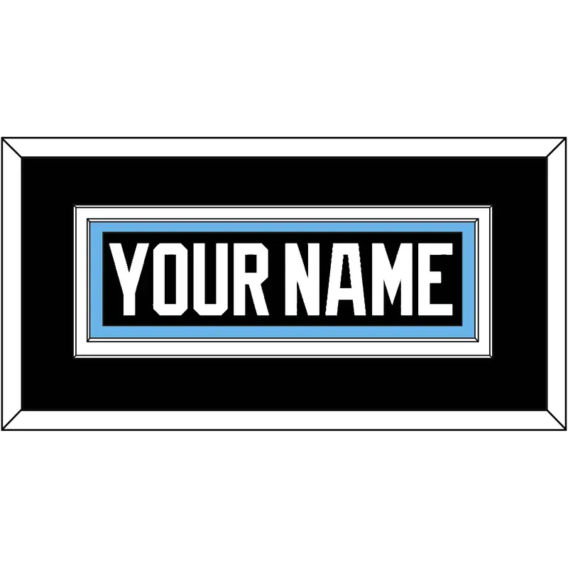 Utah Nameplate - Home Black - Double Mat 2