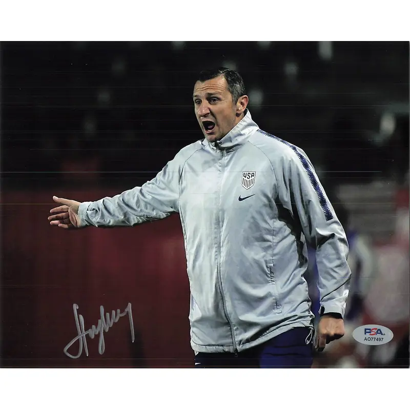 Vlatko Andonovski signed 8x10 photo PSA/DNA Autographed
