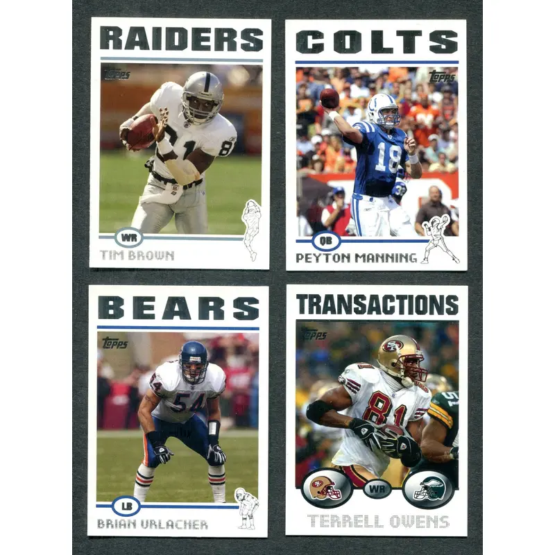 2004 Topps Football Complete Set NM/MT (385) (23-209)