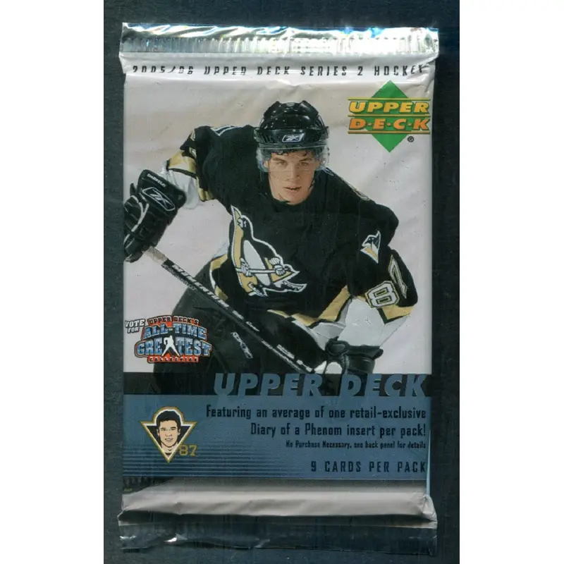 2005/06 Upper Deck Hockey Series 2 Unopened Pack (Retail)