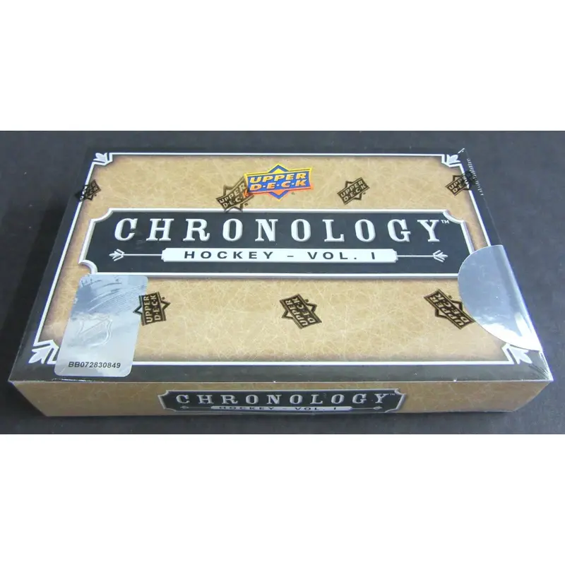 2018/19 Upper Deck Chronology Hockey Volume 1 Box (Hobby)