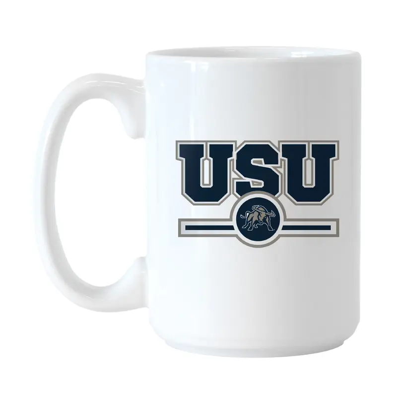 UT State Letterman 15oz Sublimated Mug