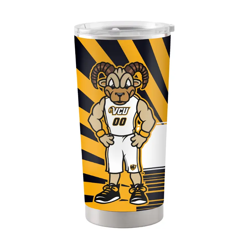 Virginia Commonwealth 20oz Mascot Stainless Tumbler