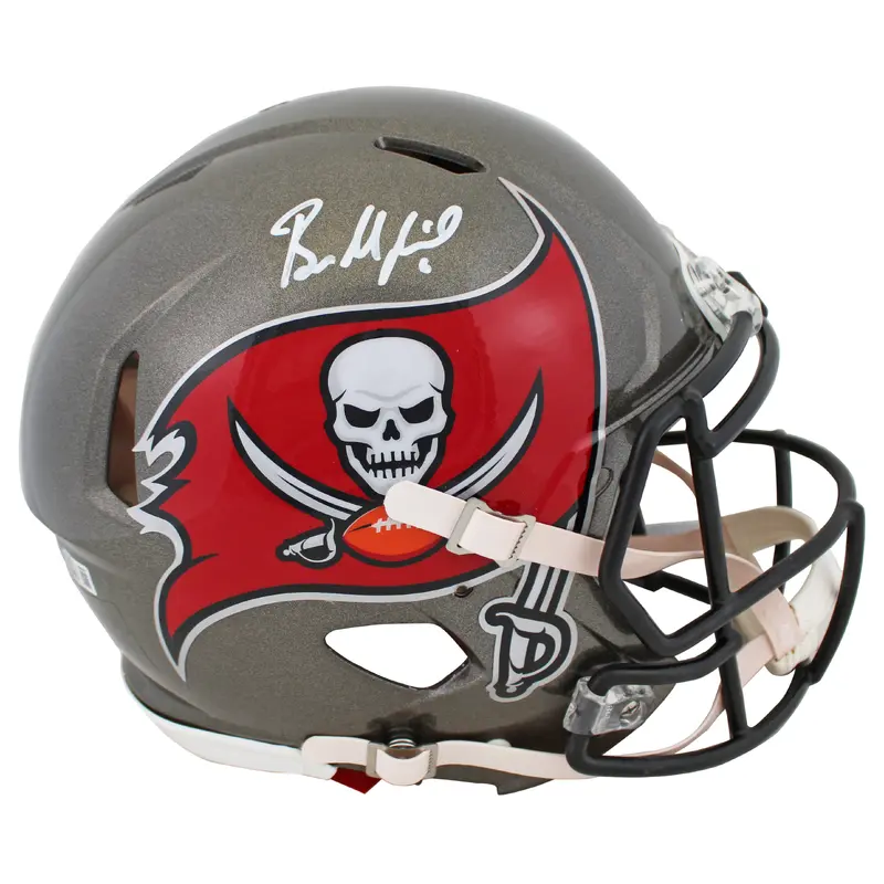 Buccaneers Baker Mayfield Signed Full Size Speed Proline Helmet BAS Witnessed