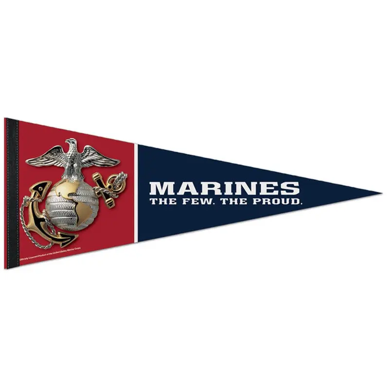 United States MARINES Official U.S. Military Premium Felt Pennant - Wincraft Inc.