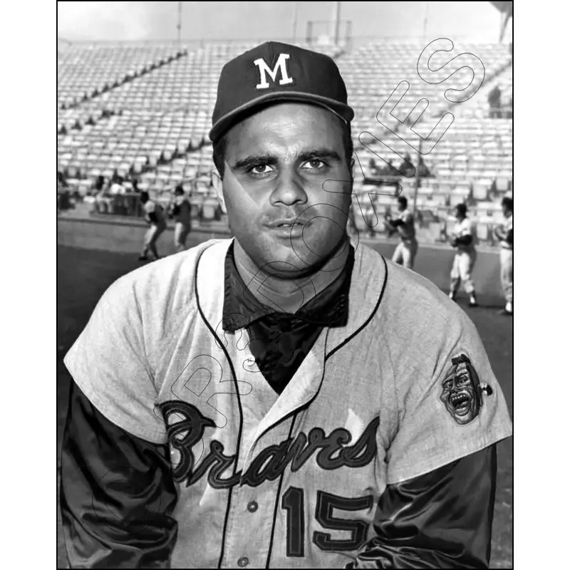 Joe Torre 8X10 Photo - 1965 Milwaukee Braves - 1405