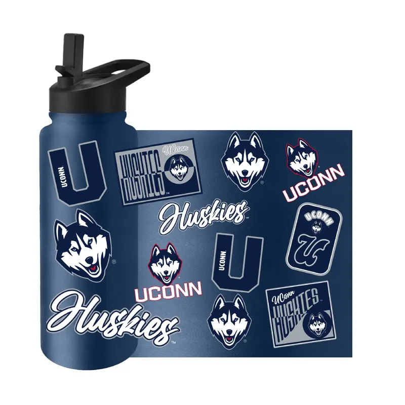 UConn 34oz Dreamweave Quencher Bottle