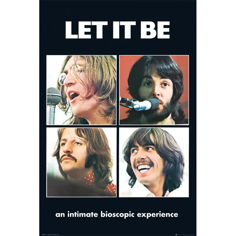 The Beatles Let It Be (1970) 24x36 Album Cover Poster - GB Eye Posters (UK)