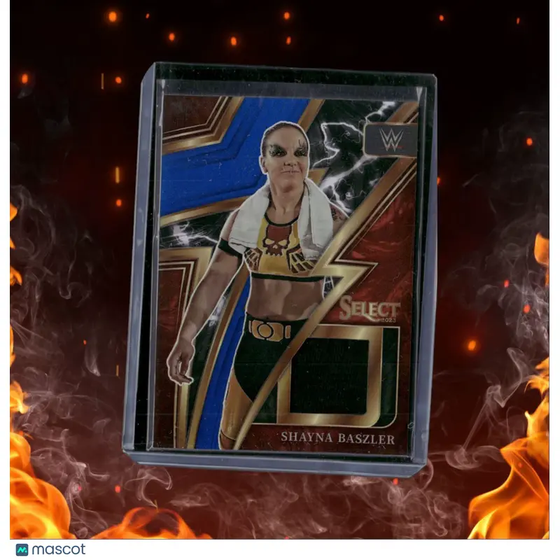 2023 Panini Select Shayna Baszler Blue Prizm Relic 36/49 #SP-SBZ