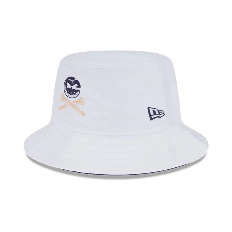 Crushers LIV Golf 2025 White Bucket Hat