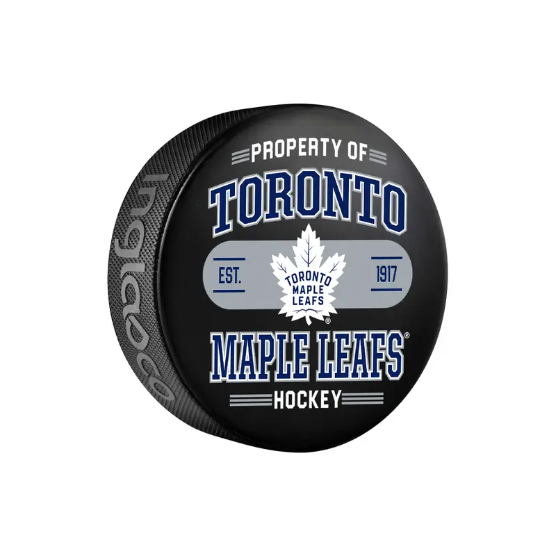 NHL Toronto Maple Leafs Property Of Souvenir Collector Hockey Puck