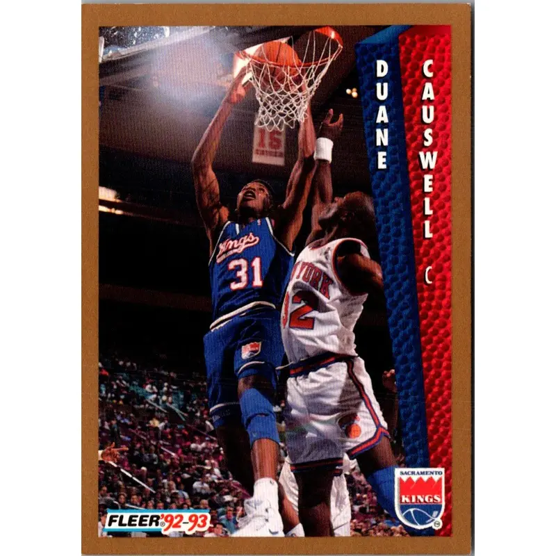 1992 Fleer Duane Causwell #NNO