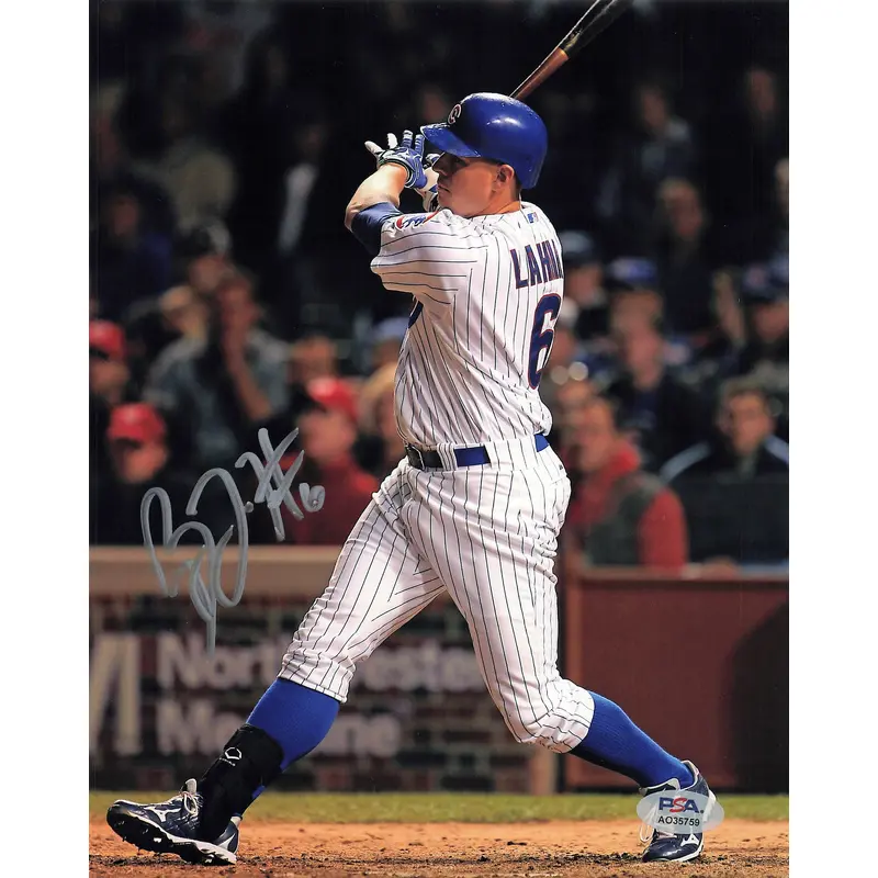 Bryan Lahair signed 8x10 photo PSA/DNA Chicago Cubs Autographed