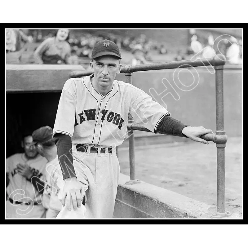 Carl Hubbell 8X10 Photo - 1934 New York Giants - 419