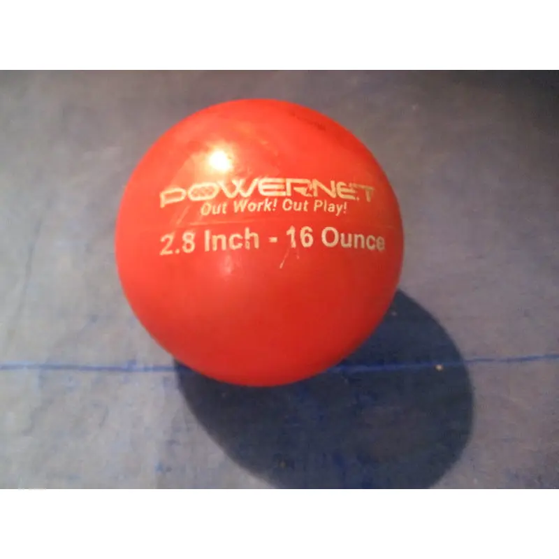 Used Powernet 2.8 inch 16oz. Weighted Training Ball